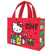 Hello Kitty Happy Holidays Christmas Large Shopper Tote